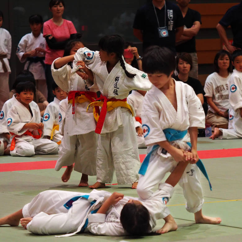 Children's aikido competition